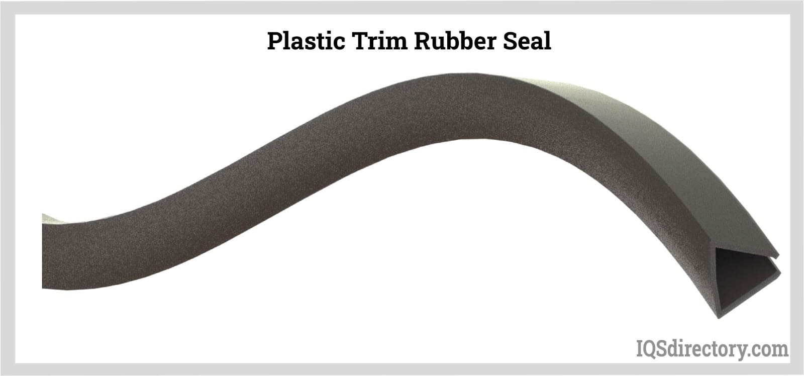plastic trim rubber seal