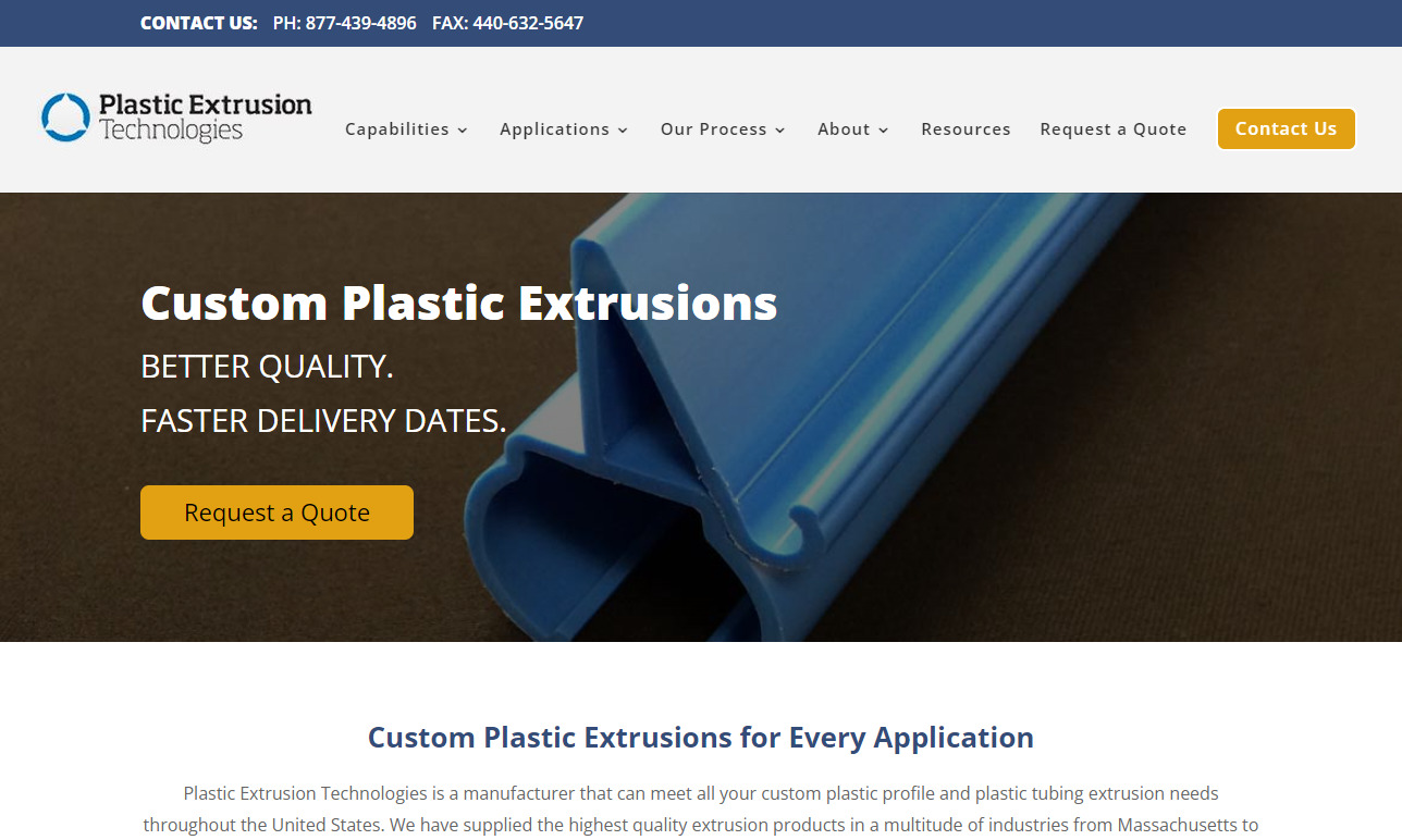 Plastic Extrusion Technologies